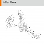 Stihl 012 AVTEQ Electronic Ignition Anti-Vibration QuickStop Quickstop Plus Tophandle Gasoline Chainsaw Spare Parts